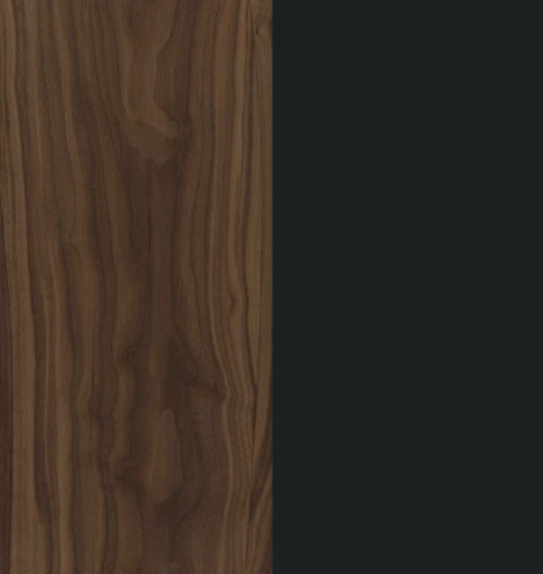 Walnut / Black Linoleum