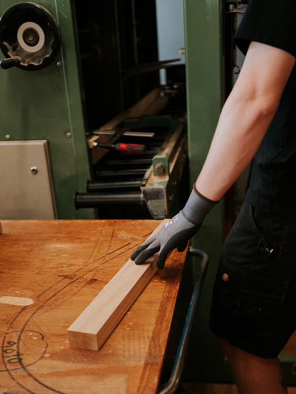 In the machine department in Vejen.